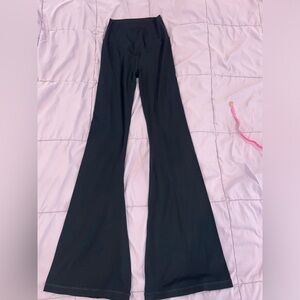 Aerie Black Flared Yoga Pants Small